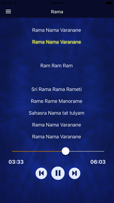 How to cancel & delete Krishna Rama Govinda from iphone & ipad 3