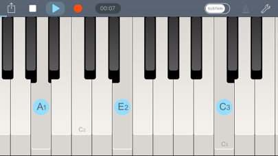 Echo Piano screenshot 1