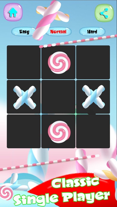 Tic Tac Toe ! Candy 2 Player screenshot 2