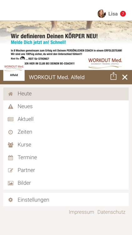 WORKOUT Med. Alfeld