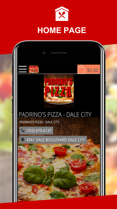 How to cancel & delete Padrino's Pizza - Dale City from iphone & ipad 1