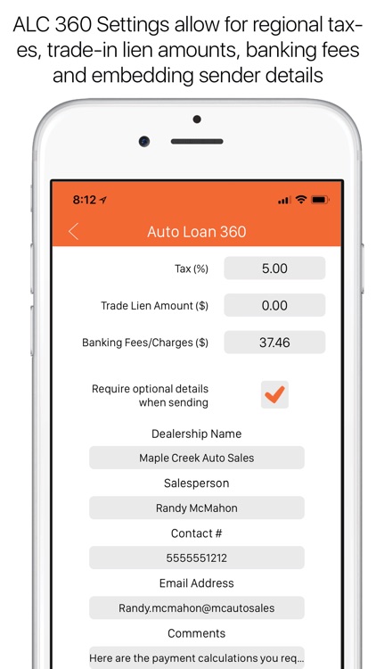 Auto Loan Calculator 360 screenshot-6