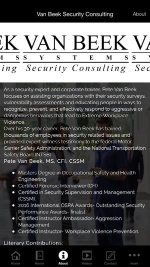 Van Beek Security Consulting(圖2)-速報App