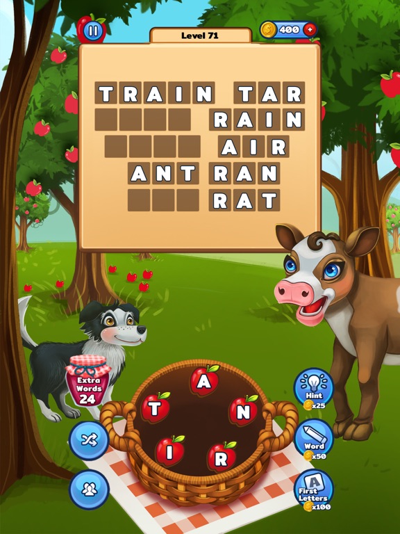 iPad Image of Word Farm - Search Puzzle Game