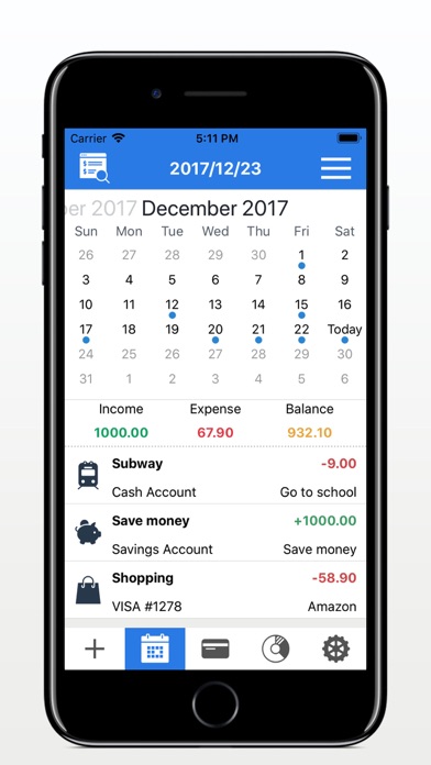Pocket Money - Expense Tracker screenshot 2
