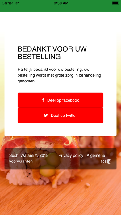 How to cancel & delete Sushi-Watami from iphone & ipad 3