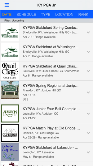 Kentucky PGA Junior Tour(圖2)-速報App