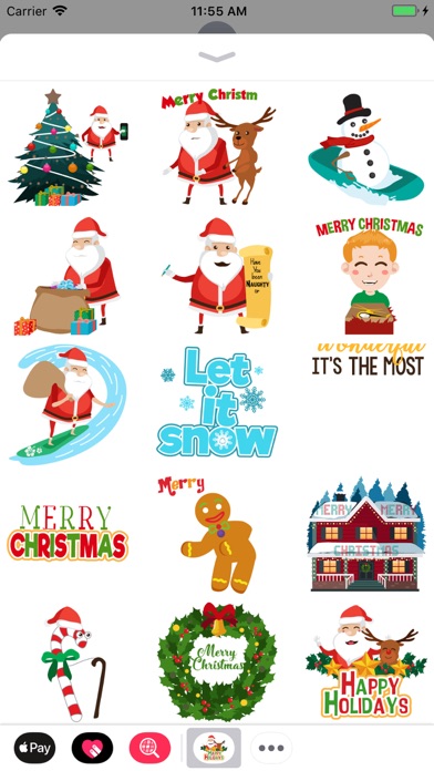 Christmas Stickers Animated screenshot 2