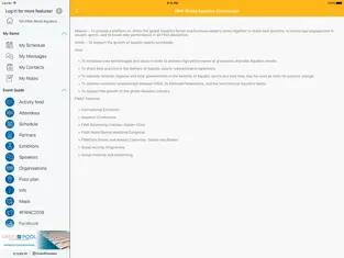 Screenshot 4 FINA World Aquatics Convention iphone