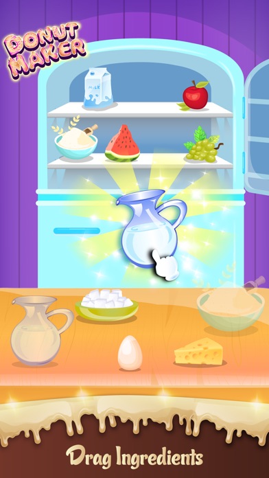 Crazy chef donut cooking game screenshot 2