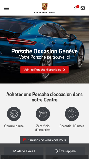 Porsche Occasion Genève