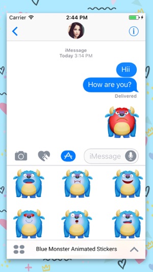 Monster : Animated Stickers(圖2)-速報App