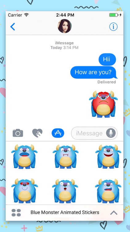 Monster : Animated Stickers