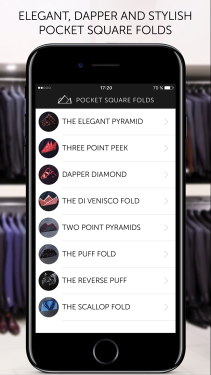 Pocket Square Folds