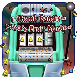 1-Thumb Bandit™ 60s Fruit Slot