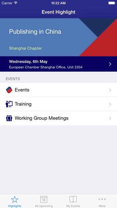 How to cancel & delete European Chamber China Events from iphone & ipad 1