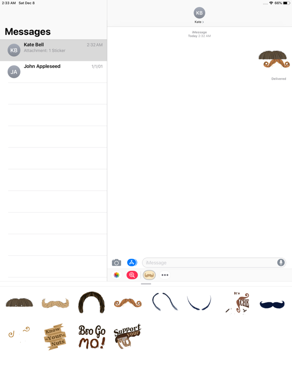 Stache Talk Mustache Animated screenshot 3