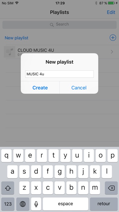 Music Player 4u Cloud Streamer screenshot 2