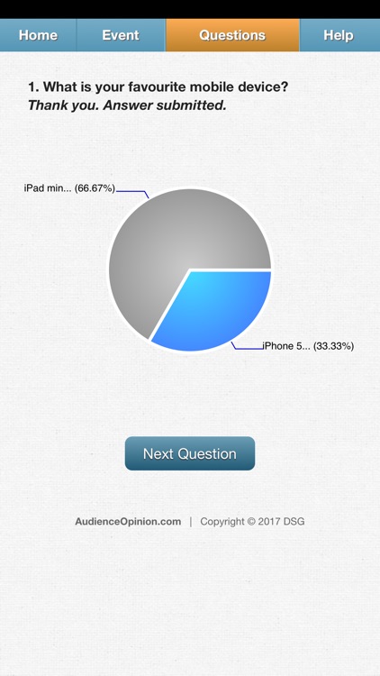 Audience Opinion