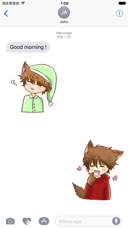 Kawaii Kemono Sticker