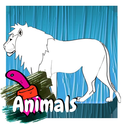 Animals Colorings Book for Children and Toddler iOS App