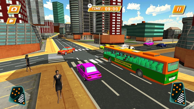 Euro City Coach Bus Driver 3d 2017 screenshot-3