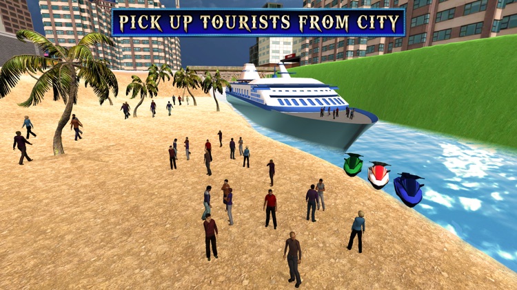 City Tourist Cruise Ship & Sailing Simulator 3D