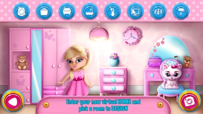 barbie doll house games