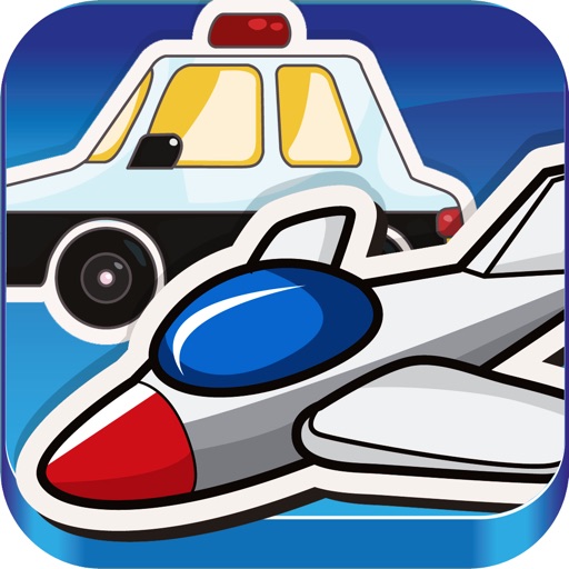 Shapes for preschoolers: Vehicles iOS App