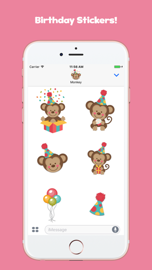 Adorable Monkey Stickers(圖1)-速報App