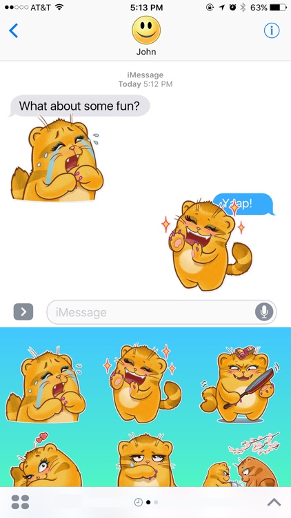 Wild Cat Pallas Stickers
