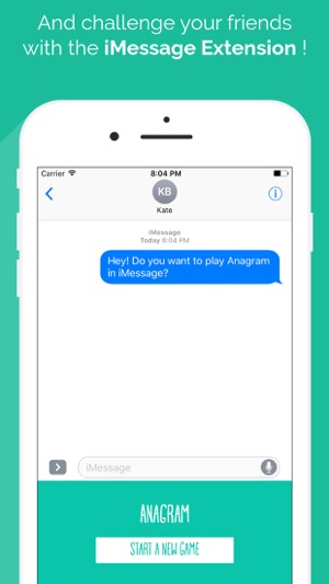 Anagram Free — with Game Extension for iMessage(圖2)-速報App