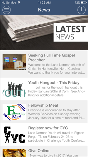 Lake Norman Church of Christ(圖3)-速報App