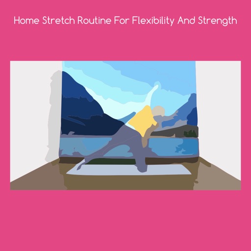 Home stretch routine for flexibility and strength icon