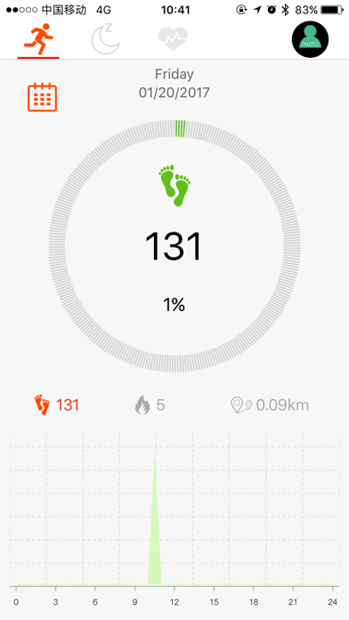 HR Fitness Tracker screenshot 2