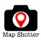 Map Shotter allows you to take a screen capture of a map's location and build a photo collage using photos from your photo library or camera