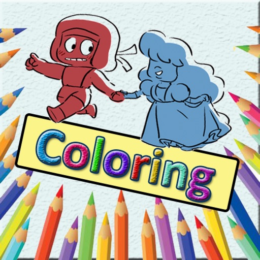 Kid Drawing Coloring Book For Steven Universe Icon