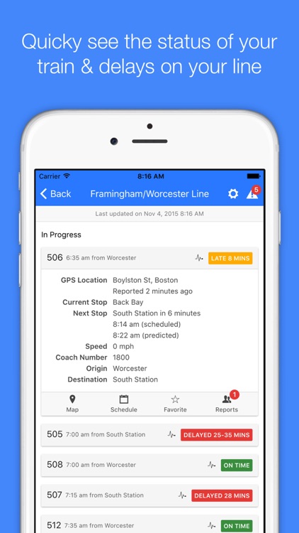 MBTA Commuter Rail Tracker