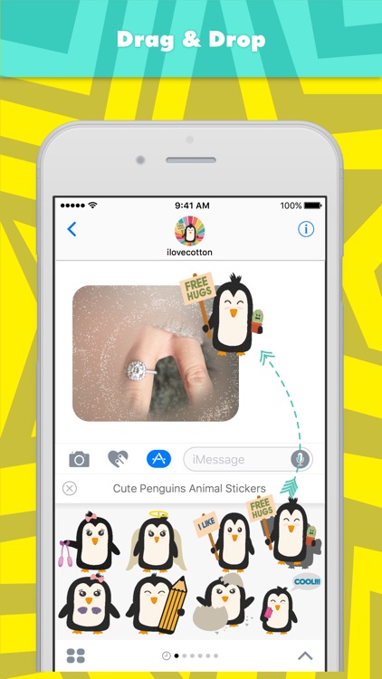 Cute Penguins Animal Stickers stickers