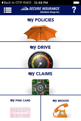 mySecureInsurance screenshot 2