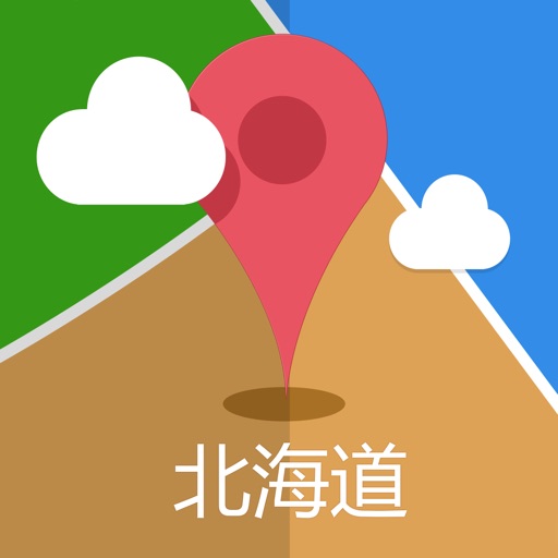 北海道离线地图-旅游景点信息、GPS定位导航 icon