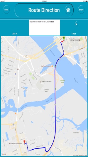 Charleston SC USA City OfflineMap Navigation EGATE(圖3)-速報App