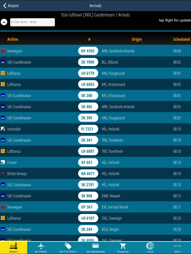 Oslo Airport Pro (OSL) + Flight Tracker HD(圖3)-速報App