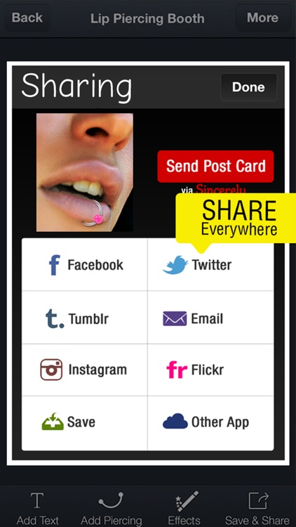 Lip & Body Piercing Booth - Oral App to Get Inked screenshot-4