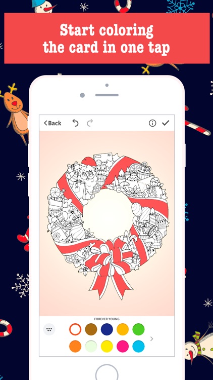 Merry Christmas Card Maker - Free Greeting Cards screenshot-4