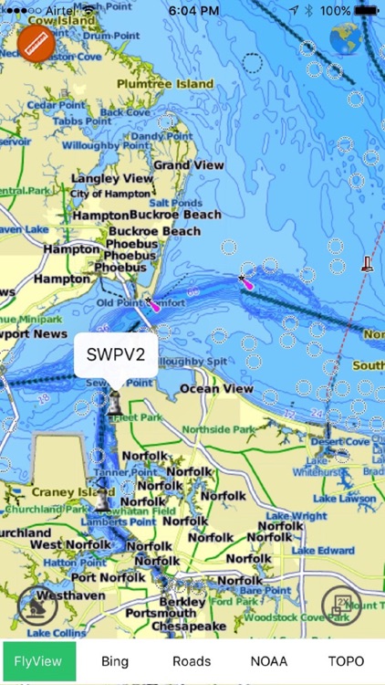 NOAA buoys stations & ships tides & wind with GPS screenshot-4