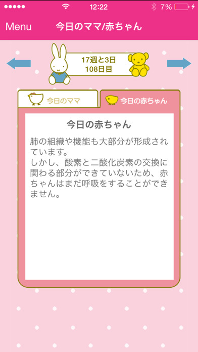 ミッフィーの”マタニティBOOK” screenshot1