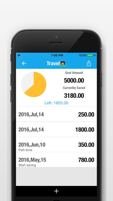 Savings Goals Tracker·SAVED - My Procket Money Boxのおすすめ画像2