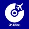 Would you like to follow your acquintances who travel by SAS (Scandinavian) Airlines on air too