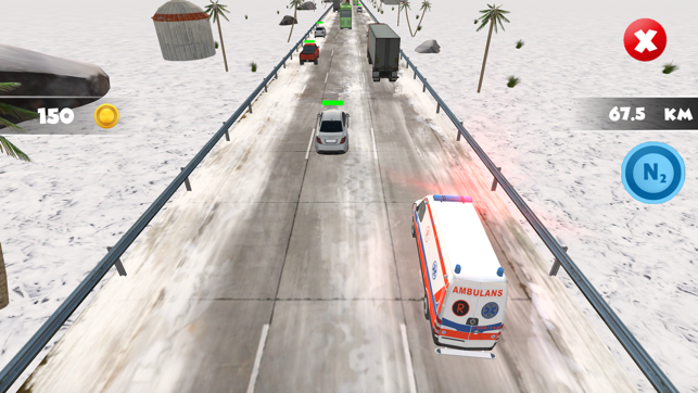 Ambulance Highway Traffic Racer(圖1)-速報App